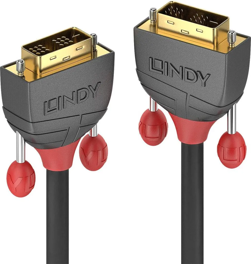 Câble DVI-D 15m Longue Distance Lindy 36241 pour Projecteur et Moniteur