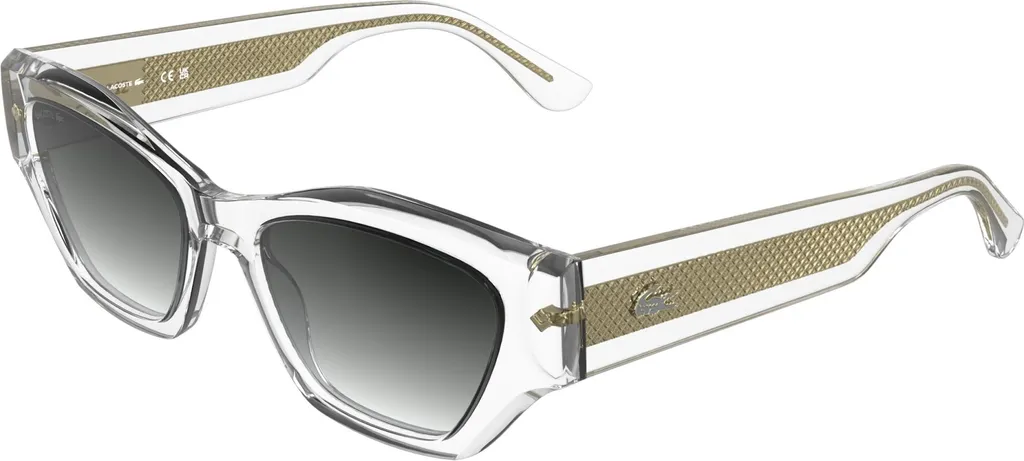 Lunettes Lacoste L6072S monture acétate cristal et verres haute protection