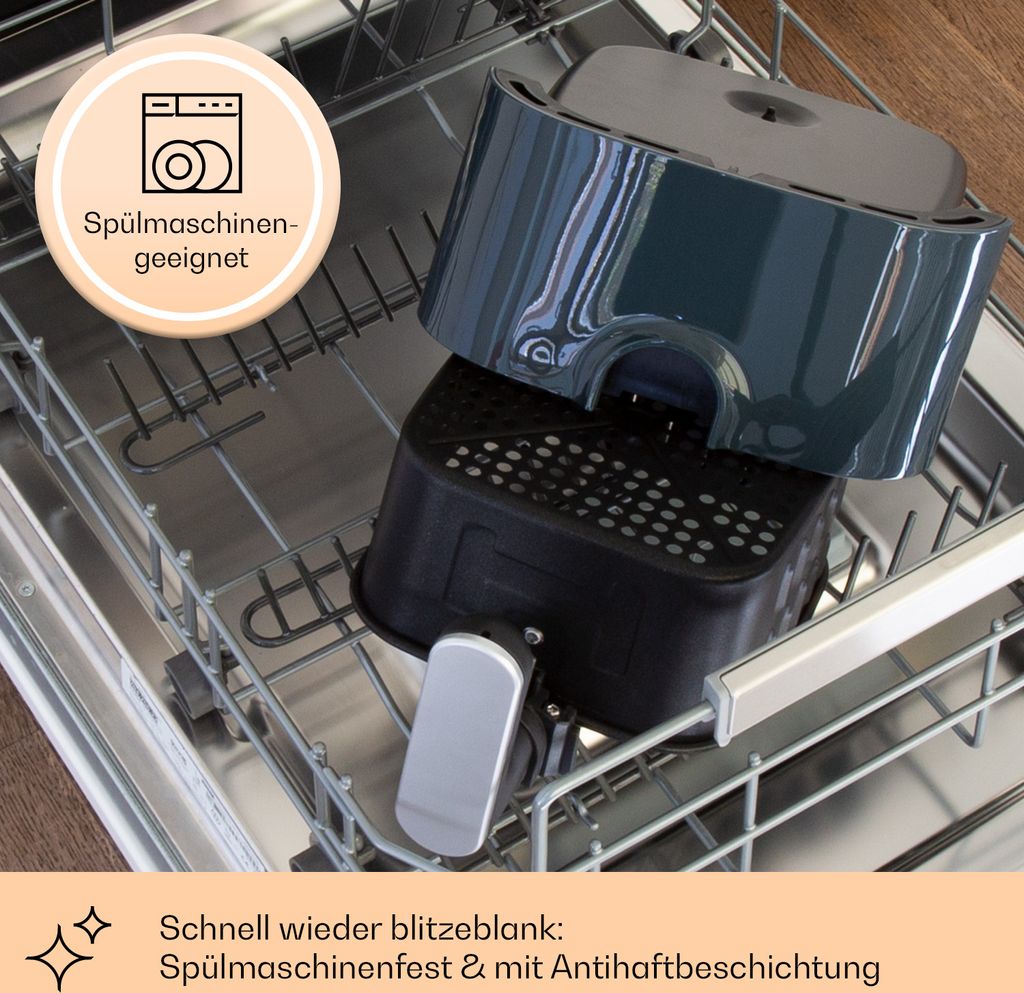 Klarstein Heißluftfriteuse, Air Fryer zum Frittieren, Produktbild 4