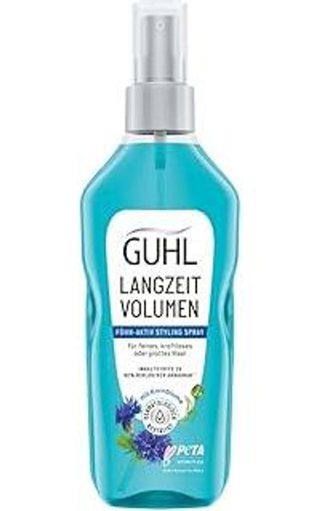 Guhl Föhn-Aktiv Styling Spray - Inhalt: 150 Ml - Aus Der Langzeit Volumen Serie - Haartyp: Fein, Kraftlos Oder Platt - Bestätigt