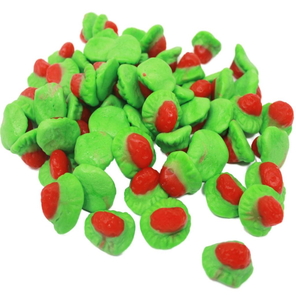 Gomme de fruit Jelly fraises avec base de gomme de fruit Image du produit 