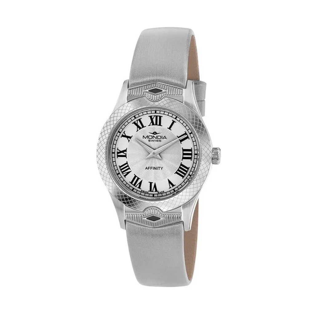 Montre Bracelet Homme Mondia MS-206 en Acier Argenté Affinity Symbol