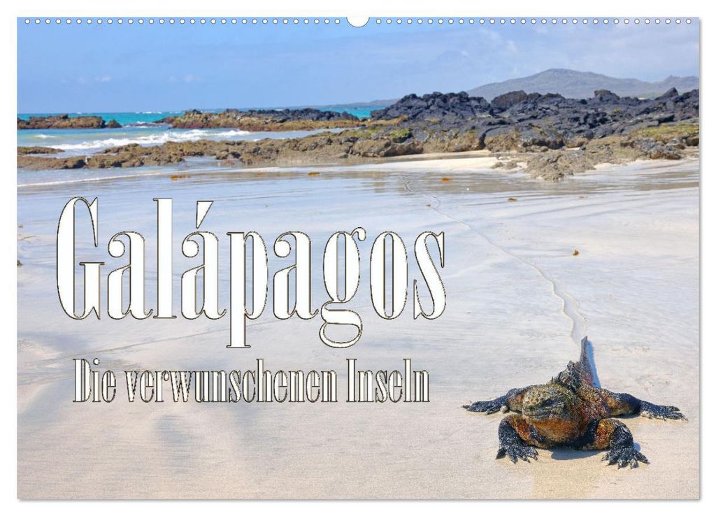 Galápagos - Die verwunschenen Inseln (Wandkalender 2027 DIN A2 quer), CALVENDO Monatskalender