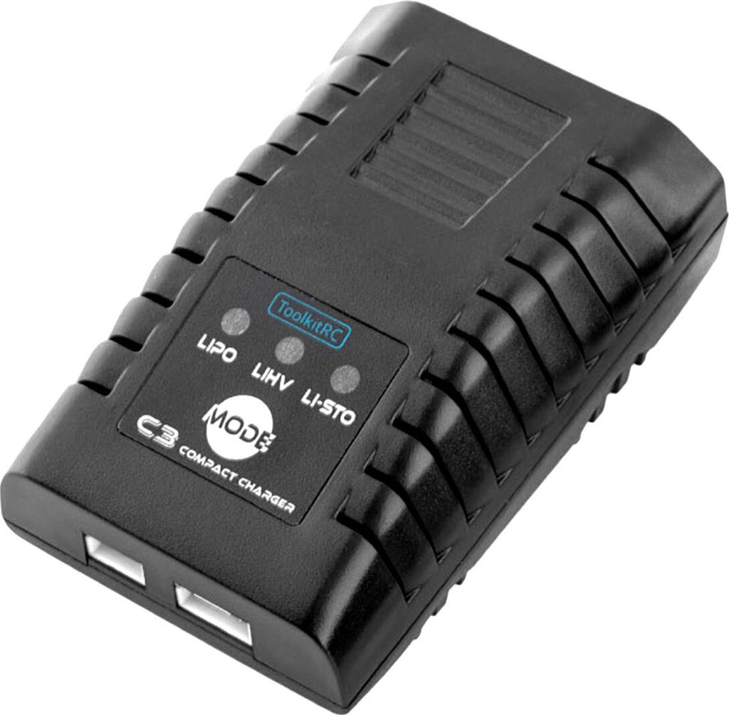 ToolkitRC Ladegerät C3 Lipo 2-3S 25W AC