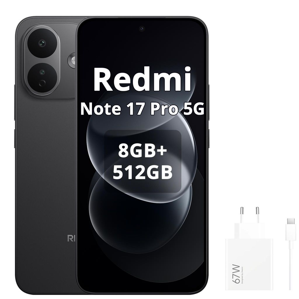 Xiaomi Redmi Note 17 Pro 5G, smartfón, 8340 mAh, 8/512 GB, Obrázok produktu 