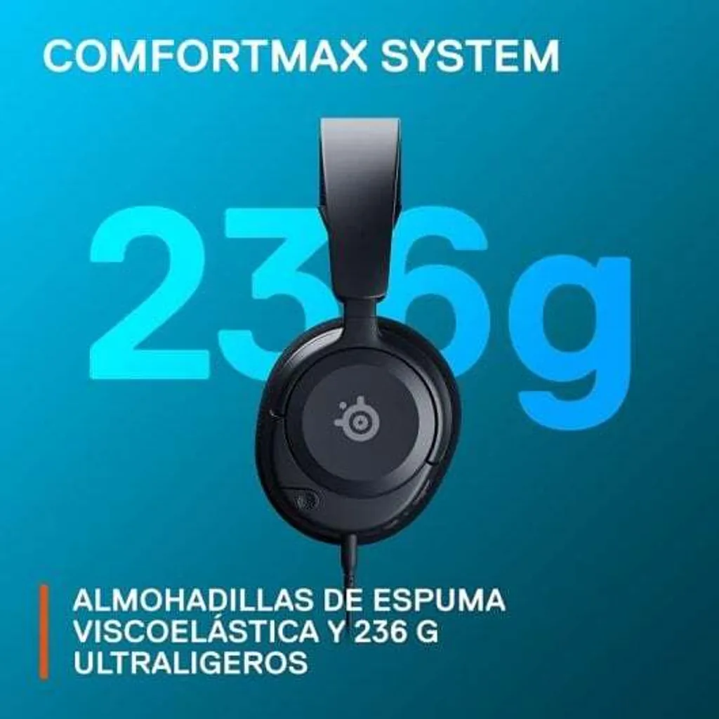 Cuffie Steelseries Arctis Nova 1P Black - Stile e Audio Spaziale - 14