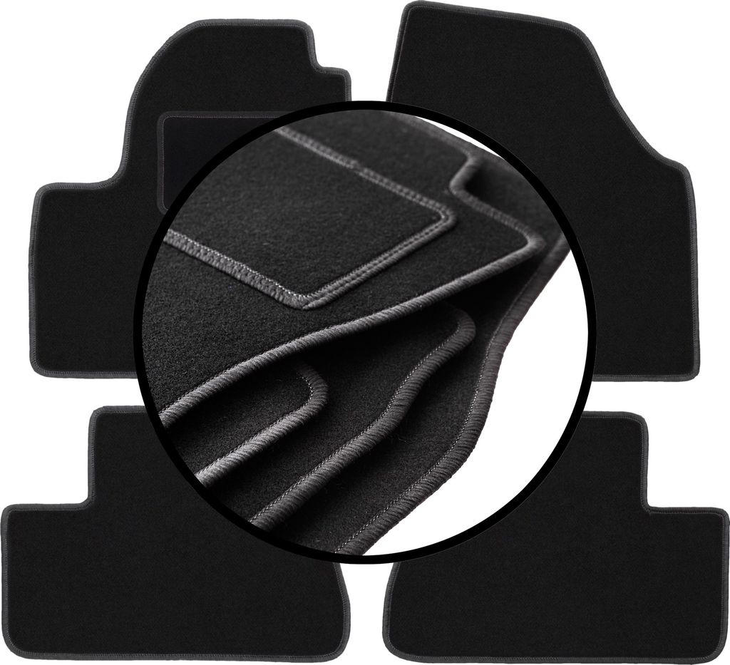 Komplettset Veloursmatten für: Land Rover Freelander II SUV (2006-2014)