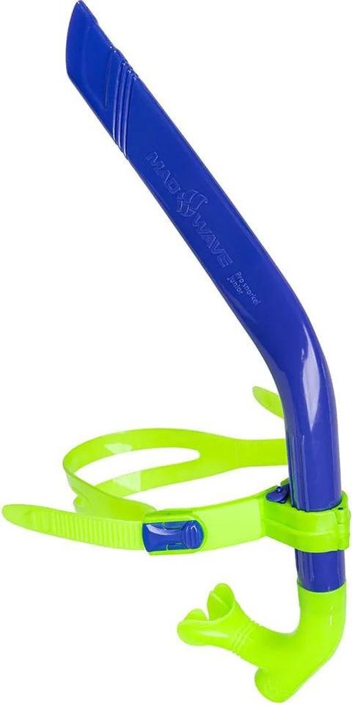 Madwave Pro Junior Frontschnorchel Blau Kinder Blau One Size
