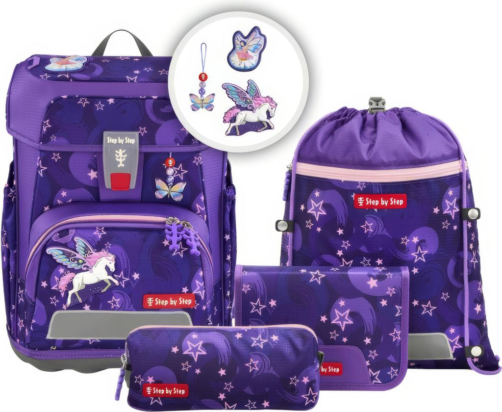 Step by Step CLOUD Ensemble de cartables "Pegasus Liv", 5 Image du produit 