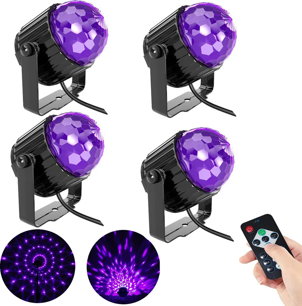 4 Luci LED UV Discoteca USB: Recensione e Guida Acquisto Effetto Blacklight