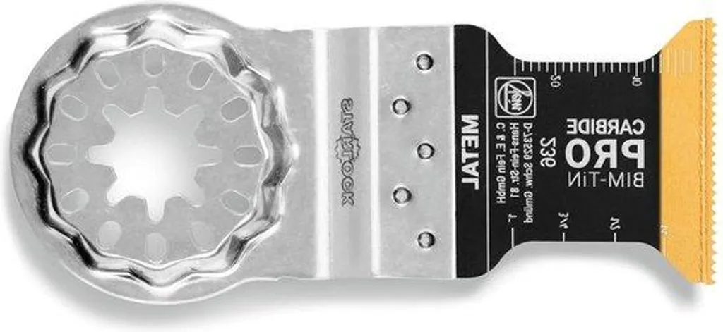 Lame de scie carbure 32 mm Starlock TiN pour couper vis et clous inox