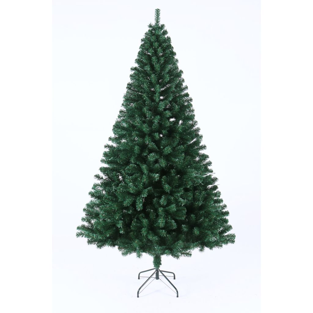 Christbaum Künstlicher Weihnachtsbaum PVC Tannenbaum künstlich Tanne 210cm Deko 