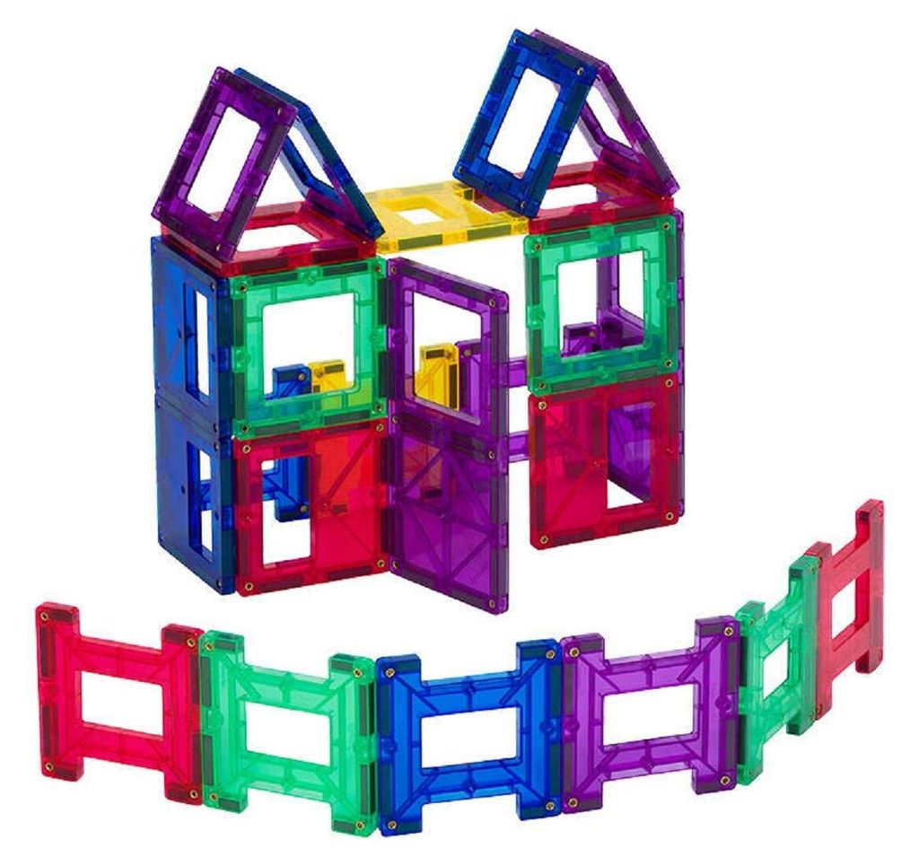 3D Playmags magnetische Bausteine 162 Set mit 24 Teilen