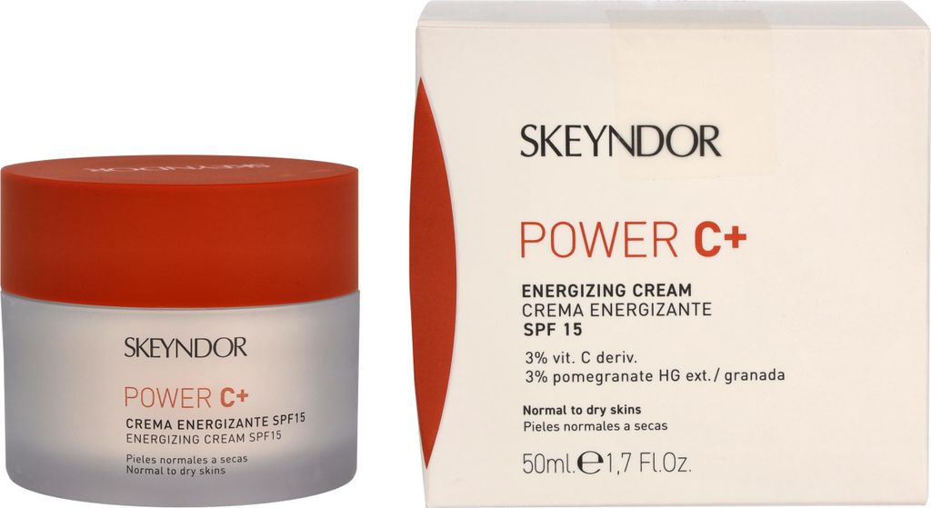 Skeyndor Creme Power C+ Energizing Cream SPF15 Produktbild 