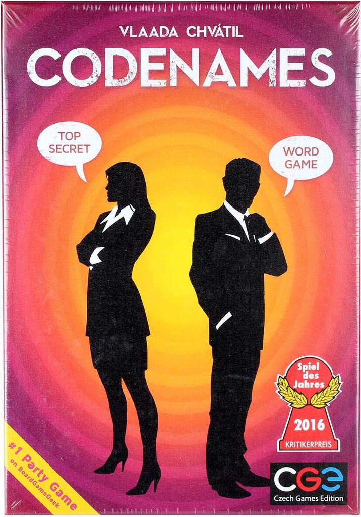 Codenames (Spiel des Jahres 2016, englische Ausgabe) Produktbild 