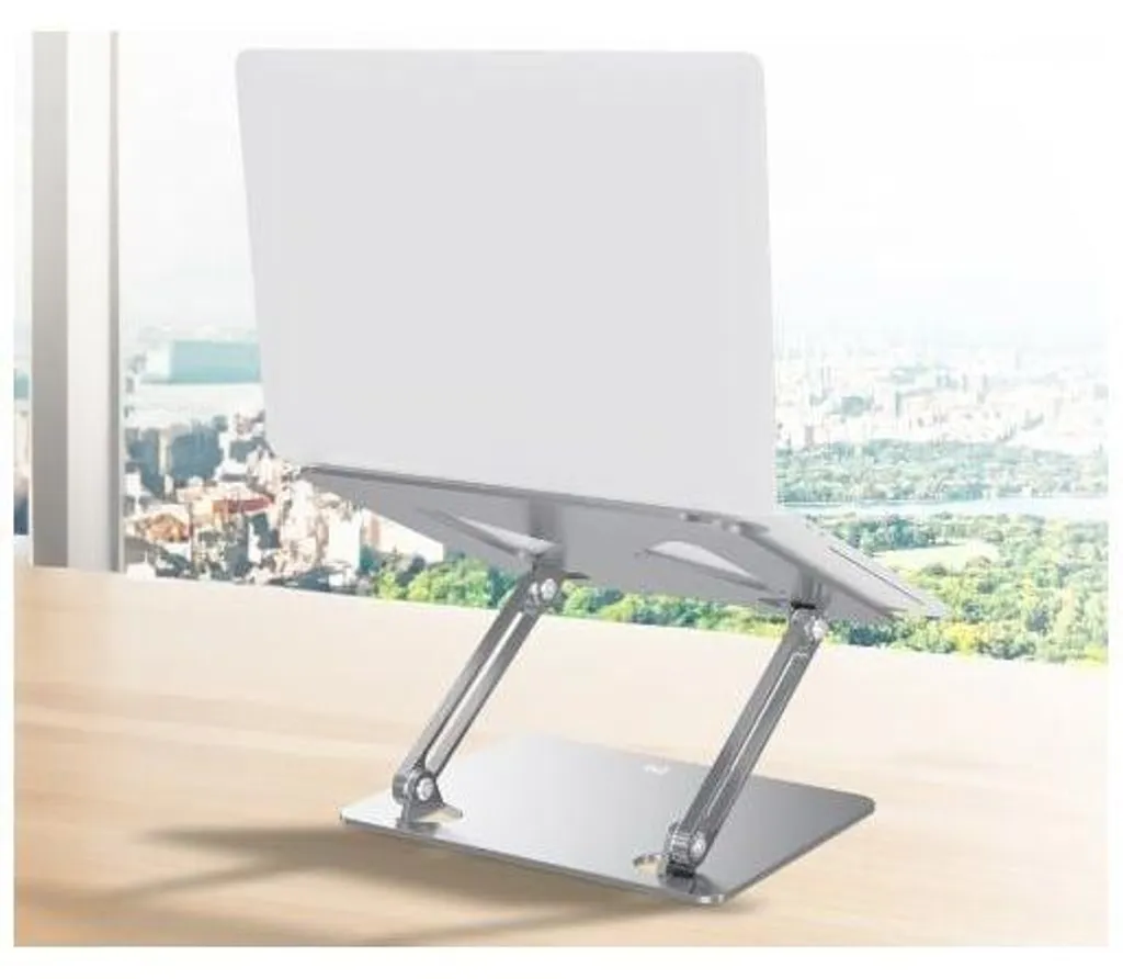 Support Ordinateur Portable pour Télétravail Ergonomique T'nB - Gris