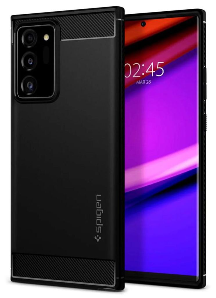 Spigen Rugged Armor schwarz, Ochranný obal, Samsung, Galaxy Obrázok produktu 