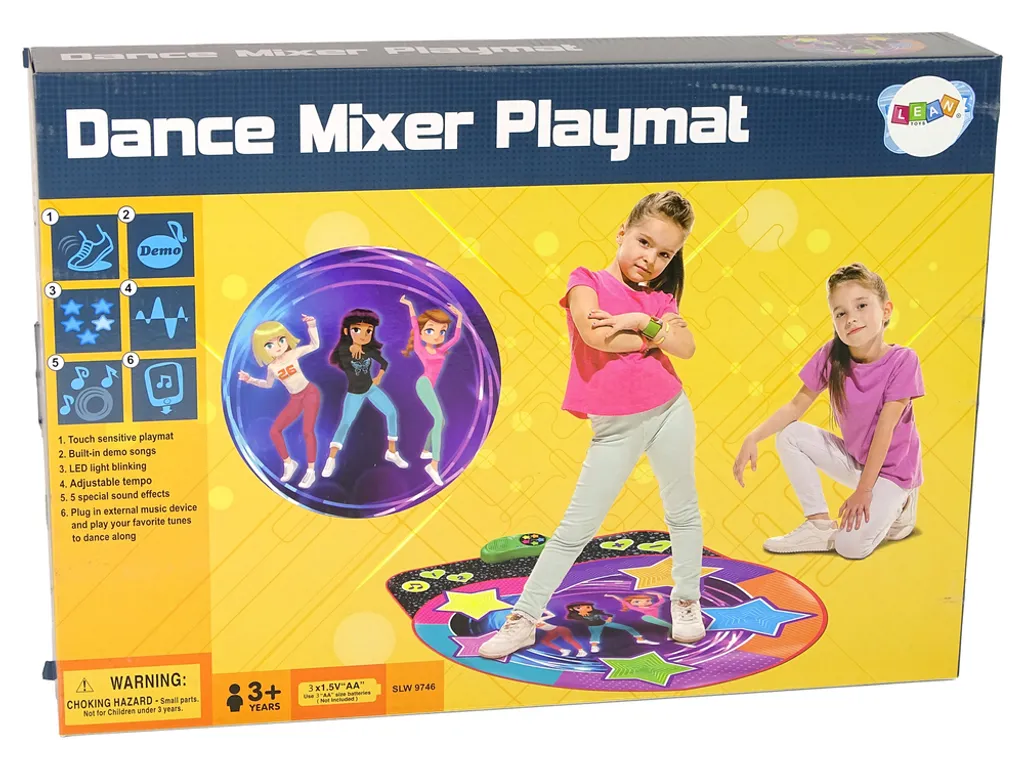 Tapis de sol interactif Dancing Stars pour jeu de rythme et arcade - 4