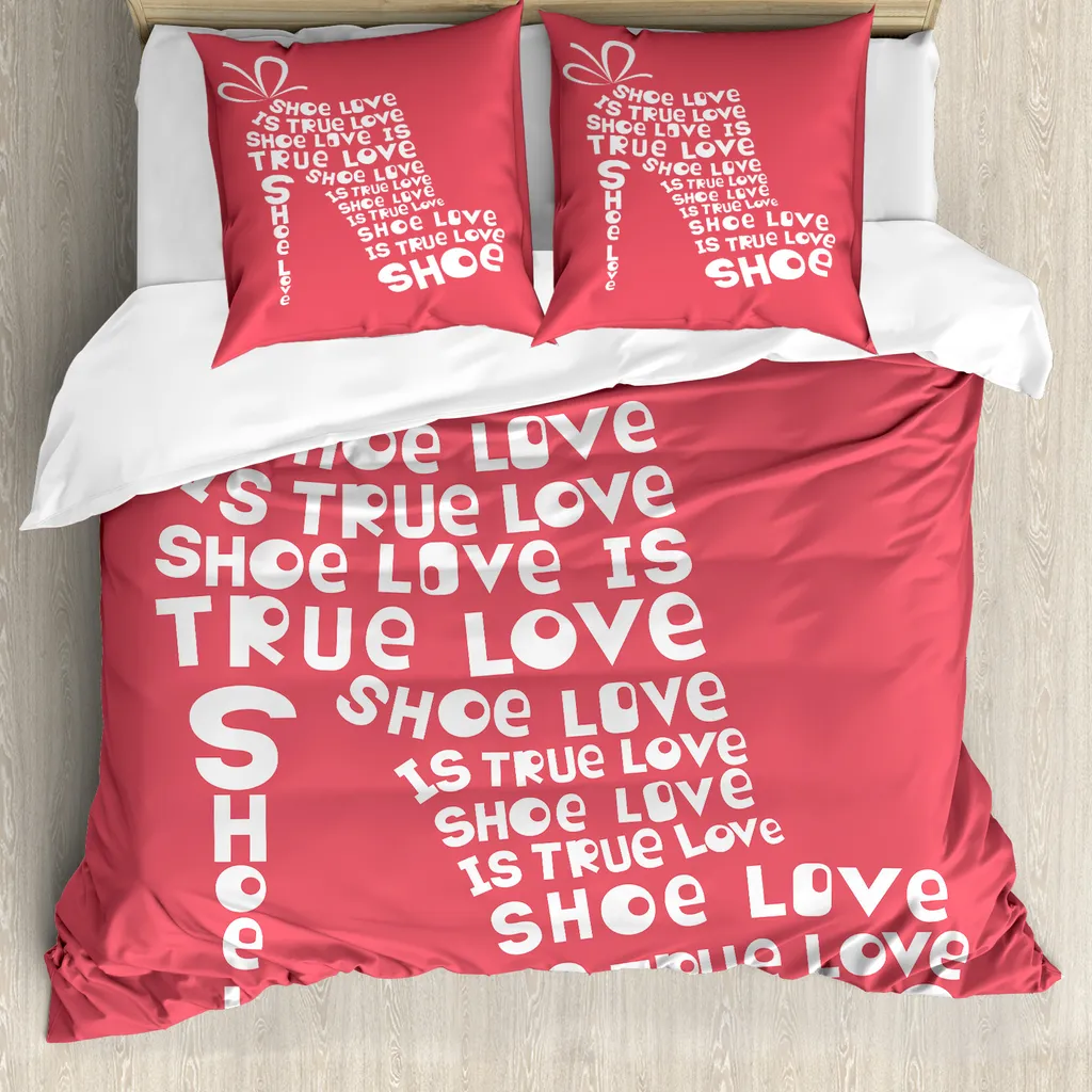 Set Copripiumino ABAKUHAUS Bianco Corallo | Matrimoniale Trend