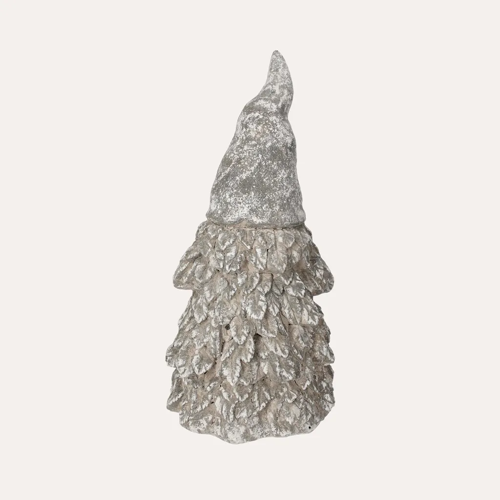 Gnome en granit véritable, figurine décorative résistante aux intempéries - 4