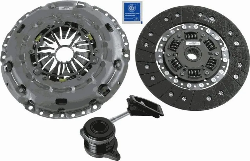 Kit d'embrayage complet SACHS 3000 990 187 compatible Volvo V70