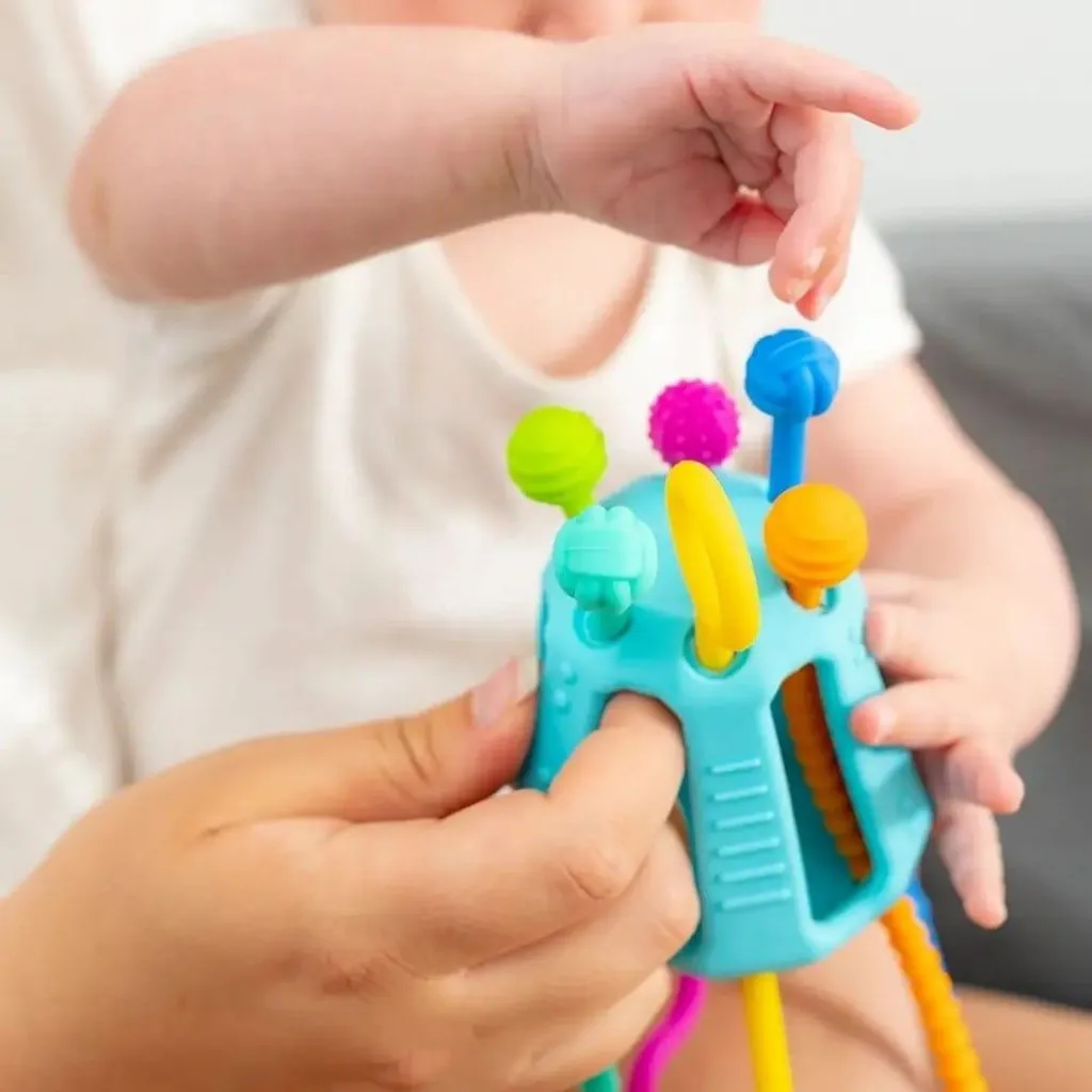 Jouet sensoriel Zippee pour le réflexe de préhension de bébé - 10