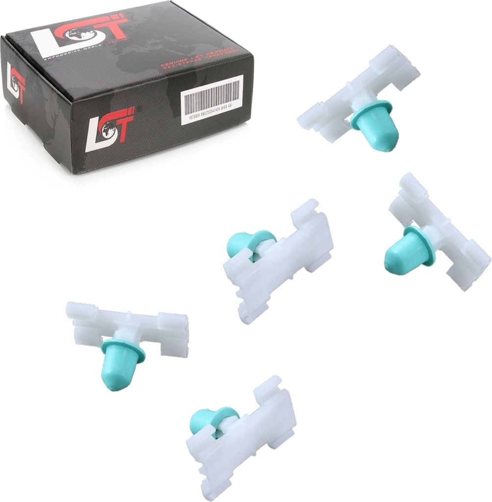 5X Seitenleisten Zierleisten Klammer Befestigungsclips Für Bmw E46