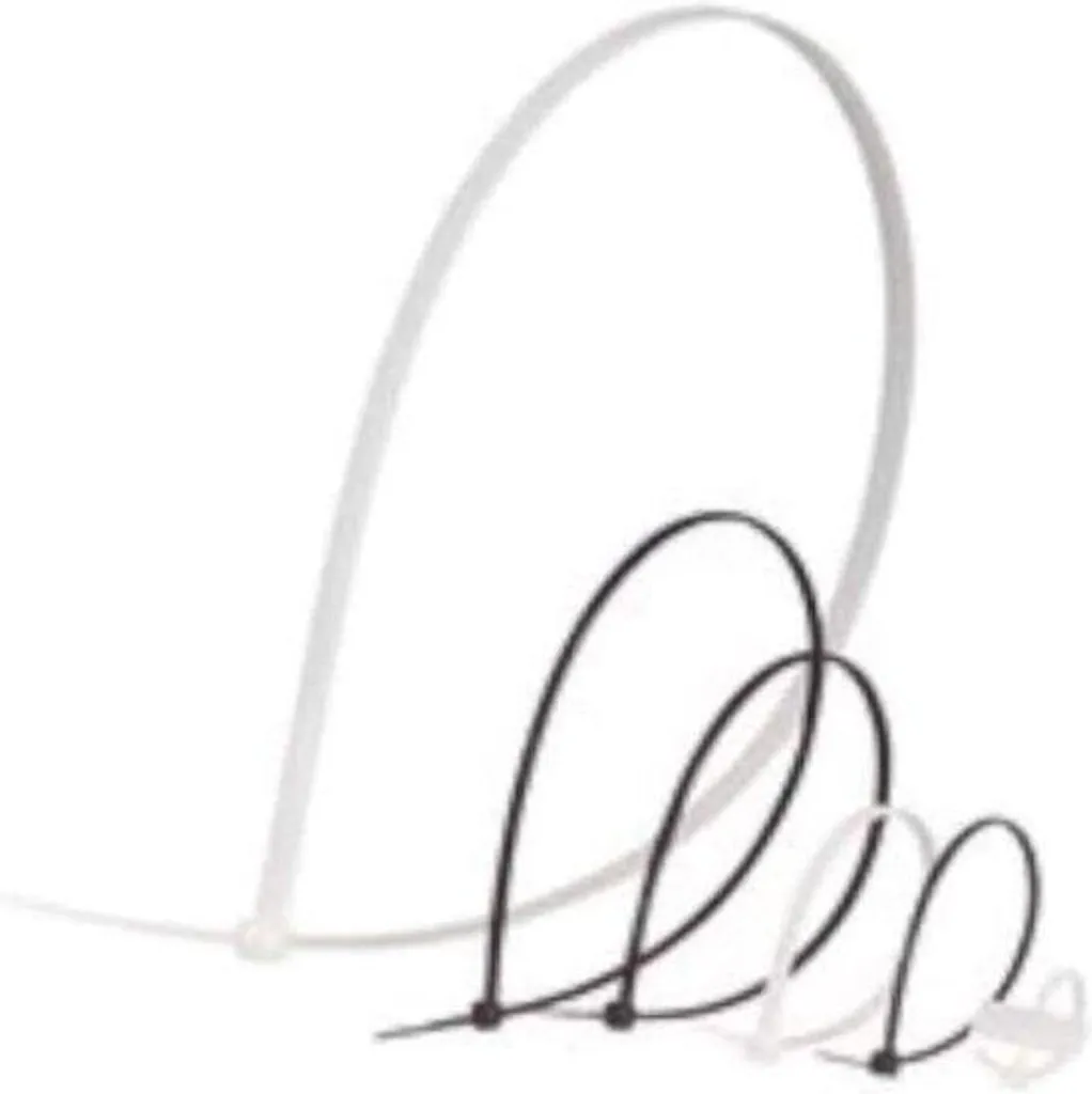 Attache de câblage 90 x 710 mm pour gestion de câbles et gaines de gros diamètre