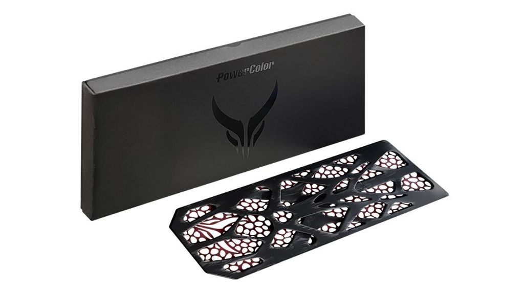Powercolor Swappable Backplate for RX 7900er Red Devil Alu Produktbild 