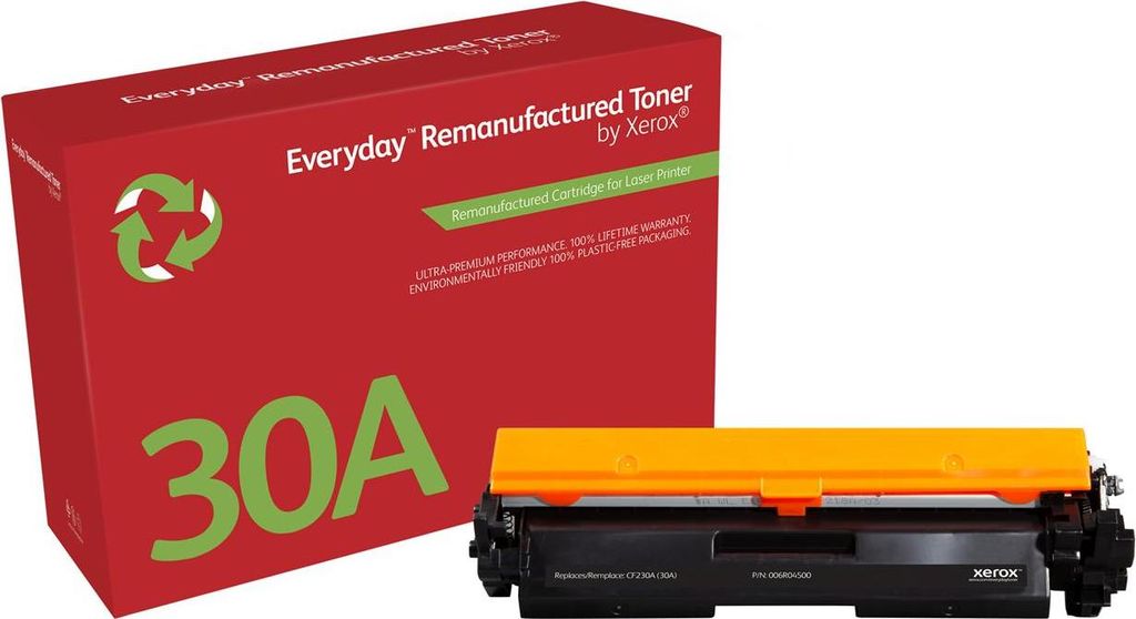 Xerox Toner Everyday, HP 30A (CF230A) Black Remanurfactured