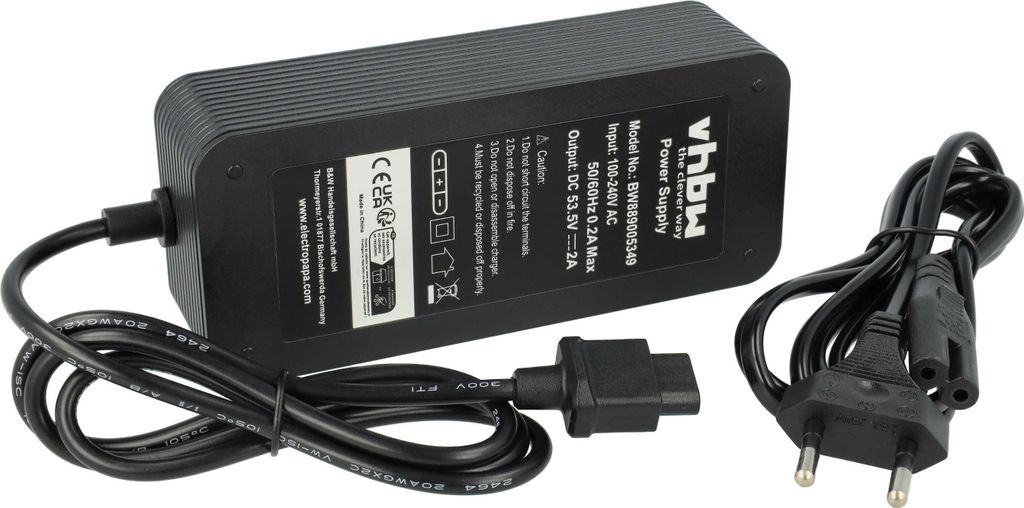 vhbw Ladegerät kompatibel mit NIU KQi 1 Pro, KQi 1, KQi3, Produktbild 