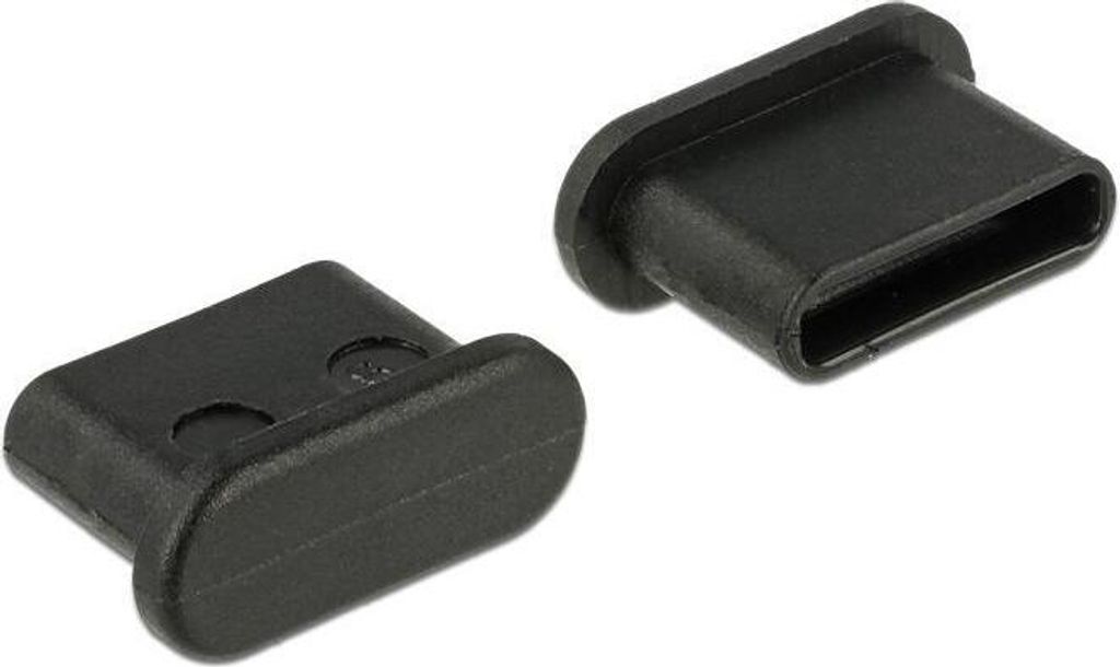 DeLOCK 64014, USB Typ-C, Schwarz, Polyethylen (PE), 6,5 mm, 9,8 mm, 4 mm