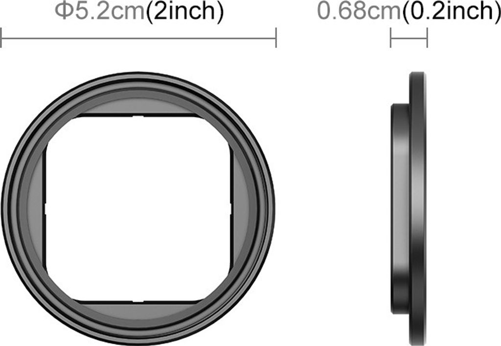 INF Insta360 Ace Pro 2 Filterrahmen - Objektivschutz Produktbild 