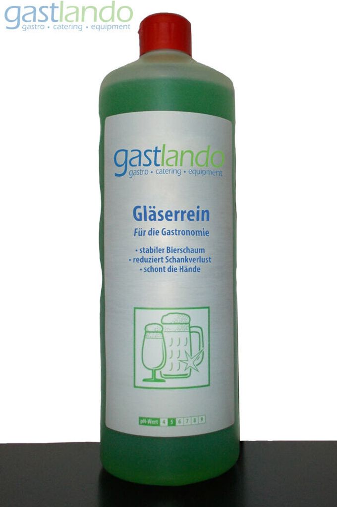 Gläserreiniger Bierglasreiniger flüssig Konzentrat 1 Liter Produktbild 