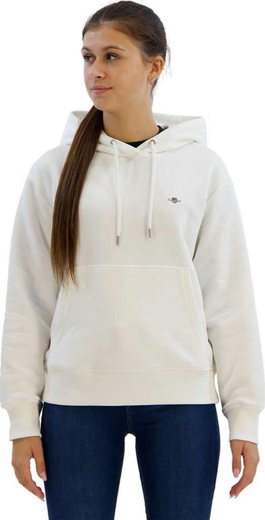 Gant Shield Kapuzenpullover Beige XS Frau Beige XS