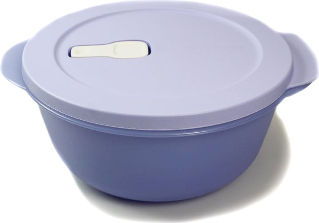 TUPPERWARE Mikrowelle CrystalWave 1,3 L flieder Mikro Micro Produktbild 