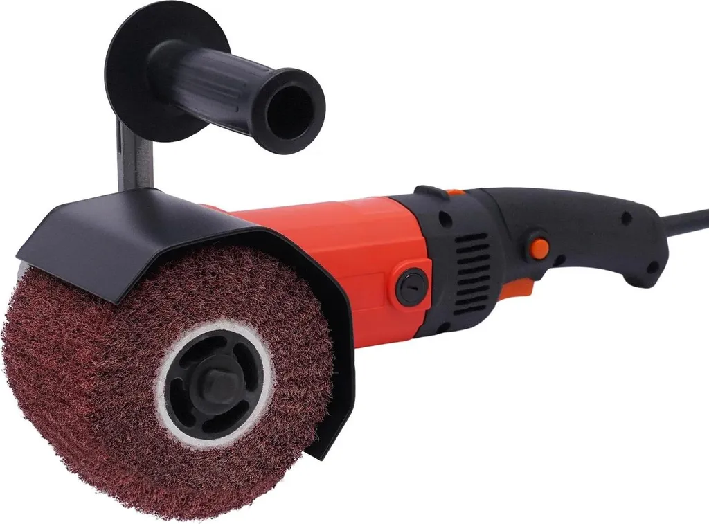 1580 W levigatrice a satinatura, levigatrice a spazzola con spazzola a tamburo, 220 V, funzione di lucidatura, nero