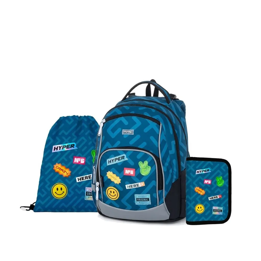 Kit 3 Adesivi di Ricambio OXYBAG Oxy Go | Qualità e Sicurezza Bambino