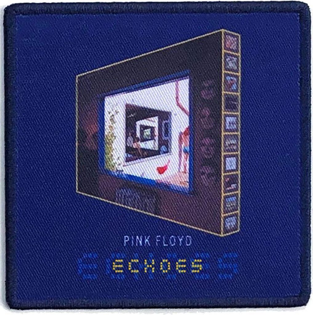 Pink Floyd - Aufnäher zum Aufbügeln "Echoes: The Best Of" - Baumwolle RO6958 (Einheitsgröße) (Blau/Schwarz)