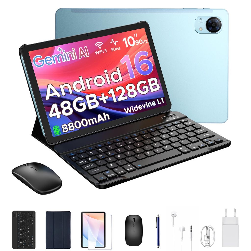 POCKAM P10  PRO 48(8+40)GB+128GB, 10 Zoll, Android 16, Produktbild 
