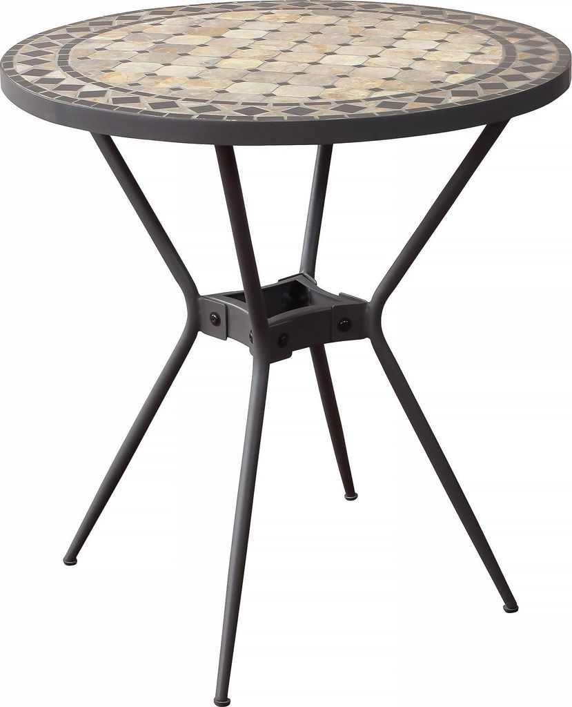 Milani Home - tavolo da giardino rotondo, Brais, piano Immagine del prodotto 