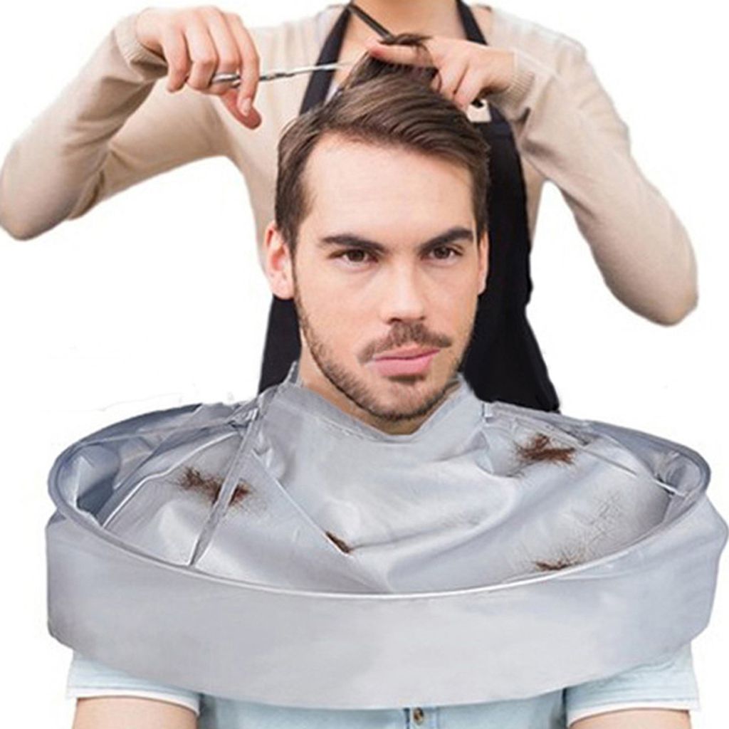 faltbare atmungsaktive Erwachsene Salon Friseur Shop Haarka schneiden Umhang Cover Cape Tuch