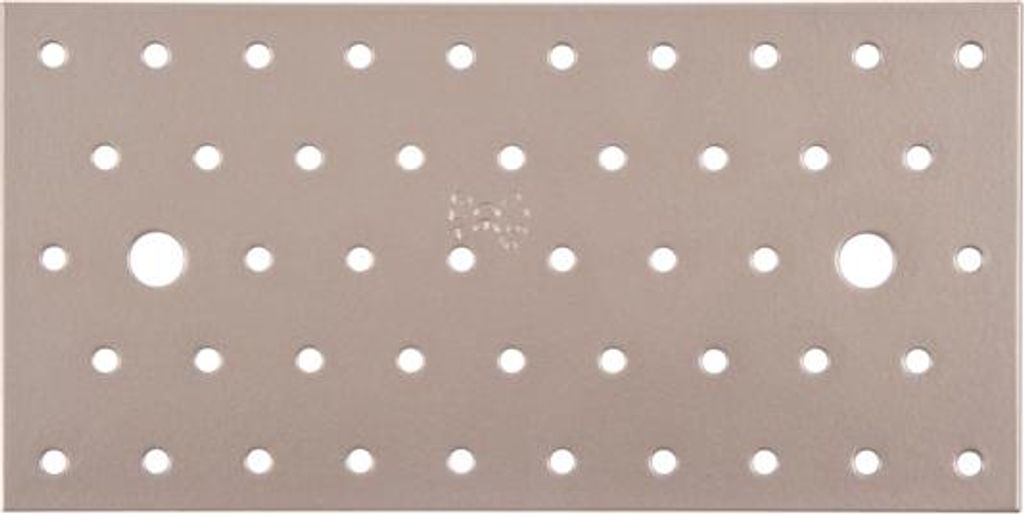 Alberts DURAVIS Lochplatte, perlbeige 200 x 100 x 2 mm