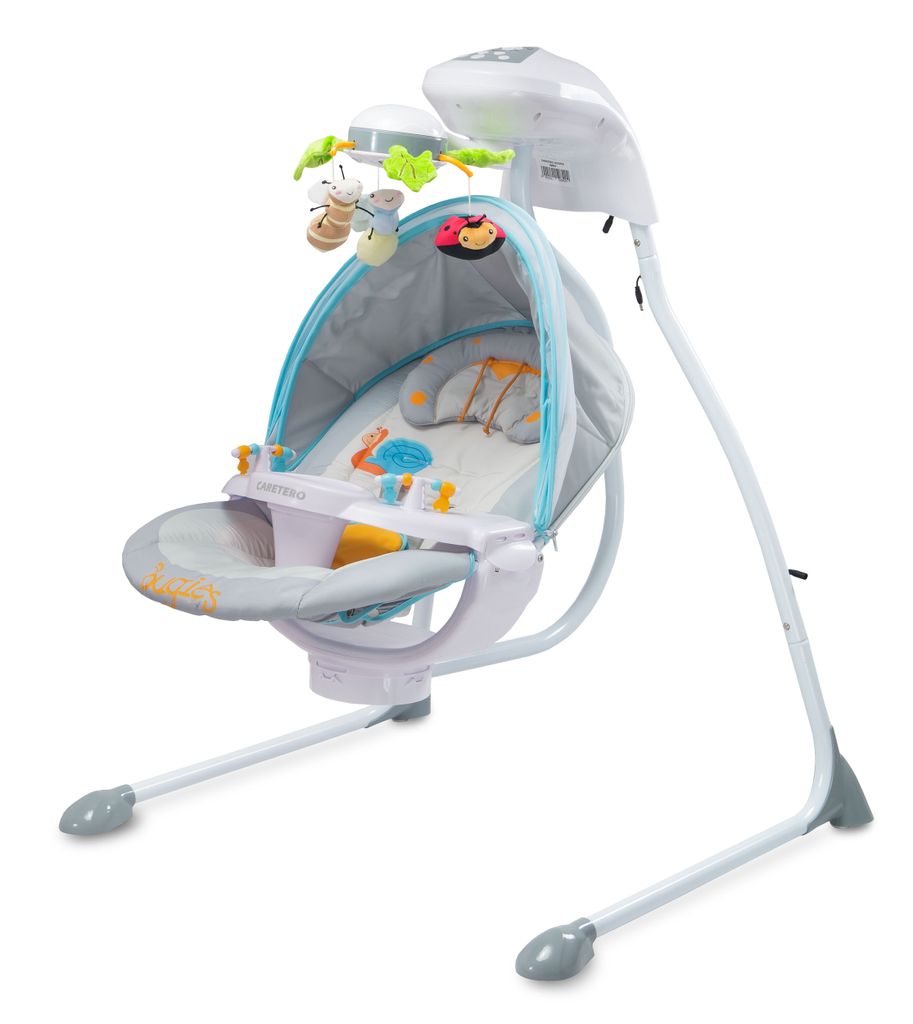 & Kindermöbel Babywippen Caretero Loop Elektrische Babyschaukel Kinder Baby & Kind Babyartikel Baby 