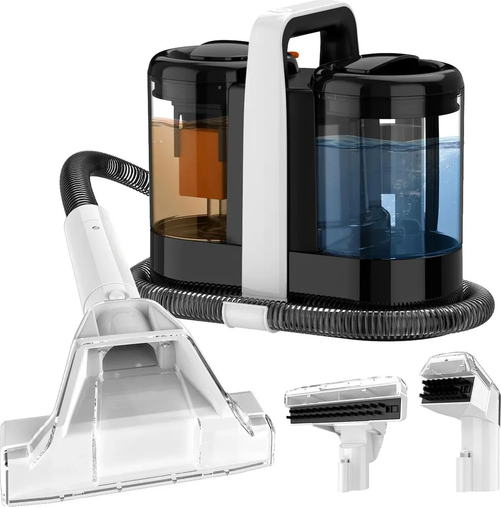 Nettoyeur portable tapis et tissus 600W 15kPa avec prise UE 220-240V