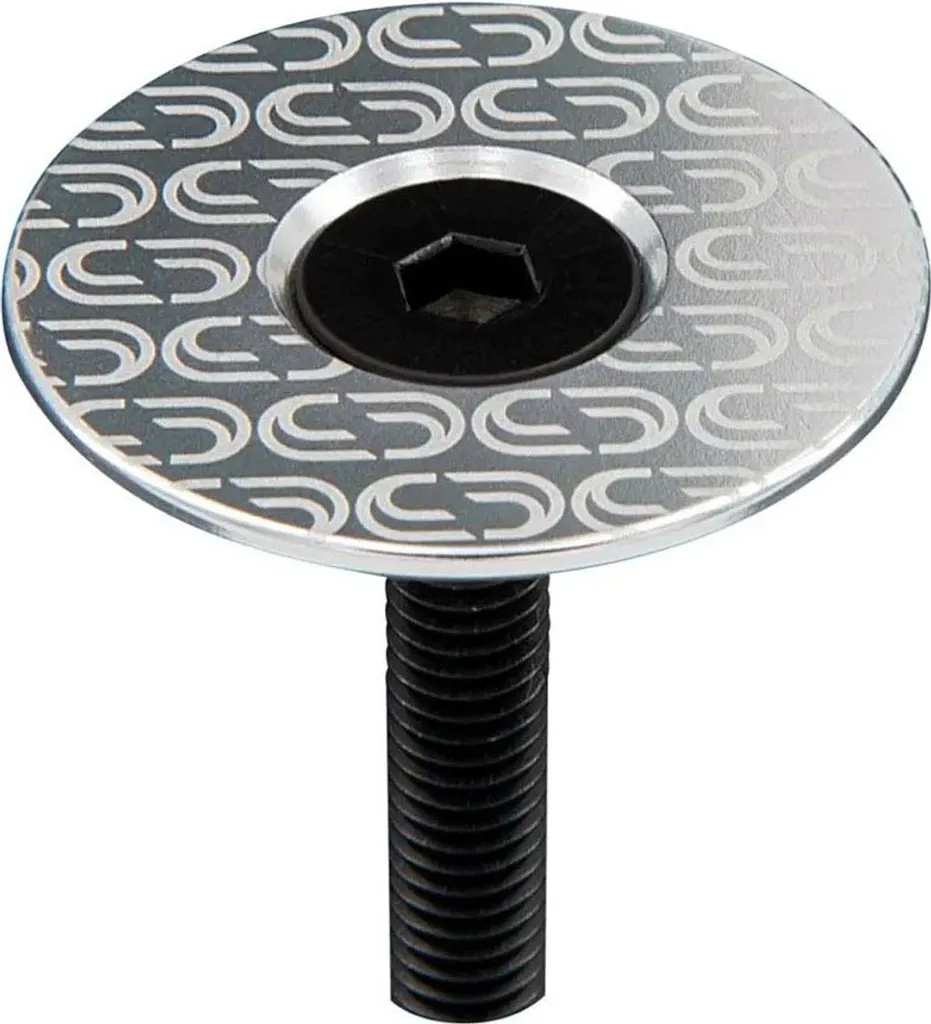 Capuchon de Potence Vélo Deda Monza Argent pour Pivot 1-1/8 Pouce