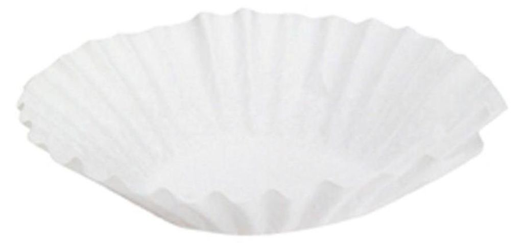 Duni Korbfilter Kaffeefilter Korbfilterpapier Kompostierbar Brewmatic 110/250 1,8l Weiß, 250 Stück