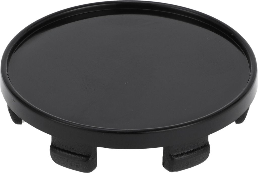 Radnabenabdeckung Radkappe Felgendeckel Radkappen 54mm 2,13" OD | Snap-in Kunststoff für die meisten Autos Schwarz 1 Stück