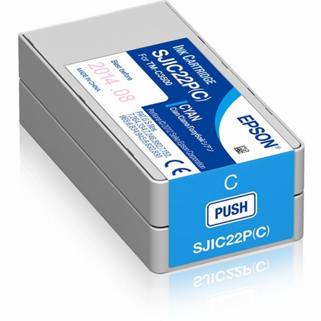 Epson SJIC22P(C): Ink cartridge for ColorWorks C3500 Produktbild 
