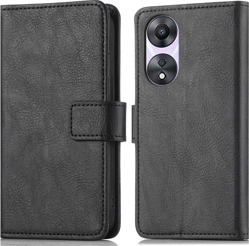 imoshion Klapphülle Oppo A78 (4G) - Schwarz